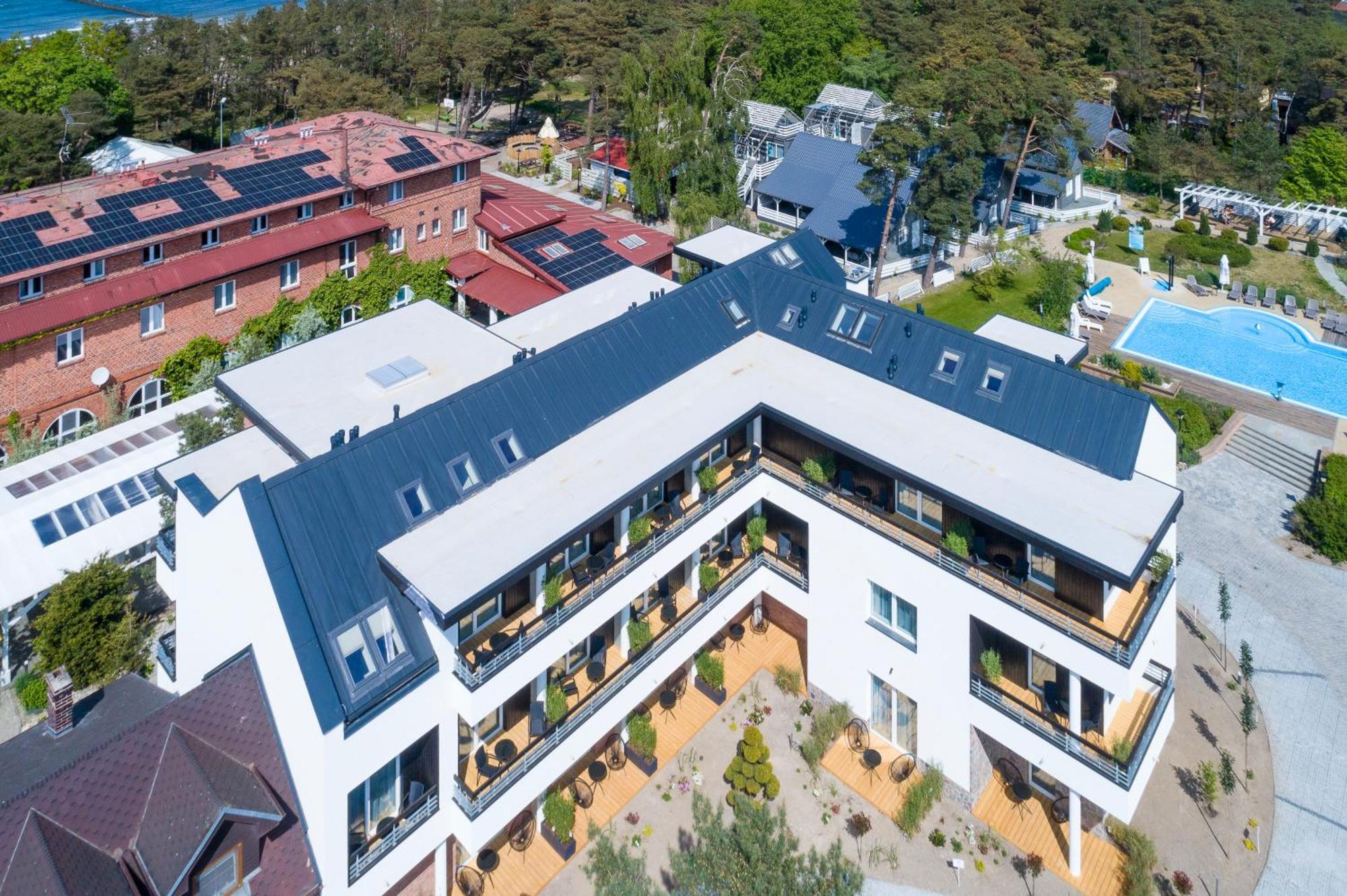 Apartamenty Przy Plazy Z Basenem Z Podgrzewana Woda I Mini Spa - Osrodek Kolonijno-Wczasowy Mewa نيخوجة المظهر الخارجي الصورة