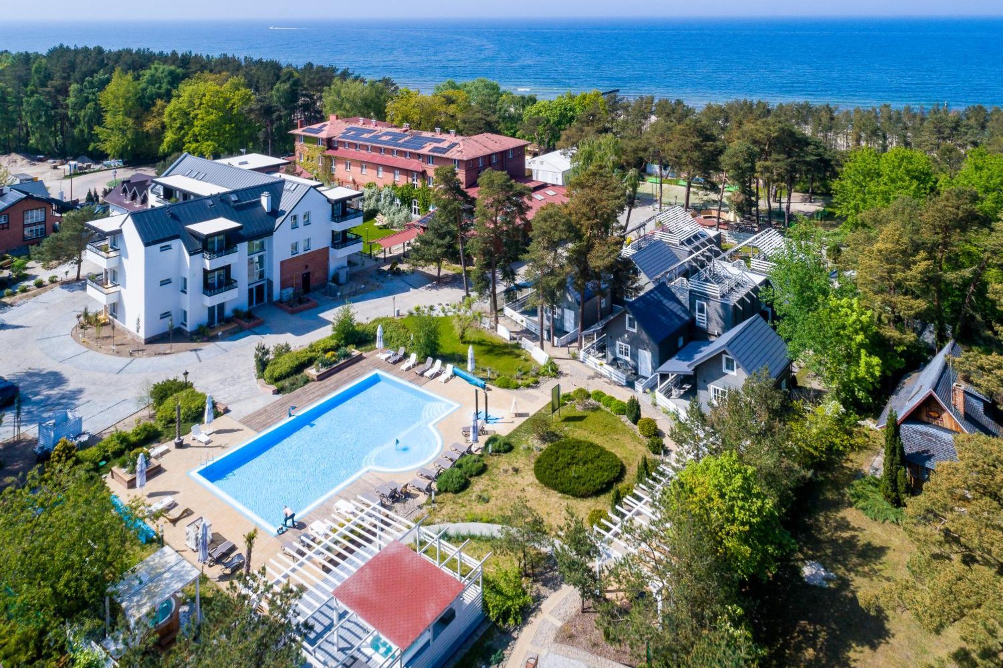 Apartamenty Przy Plazy Z Basenem Z Podgrzewana Woda I Mini Spa - Osrodek Kolonijno-Wczasowy Mewa نيخوجة المظهر الخارجي الصورة